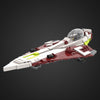 (Gobricks version) 254pcs MOC khatmorg's Obi-Wan's Delta-7 Aethersprite-Class Interceptor
