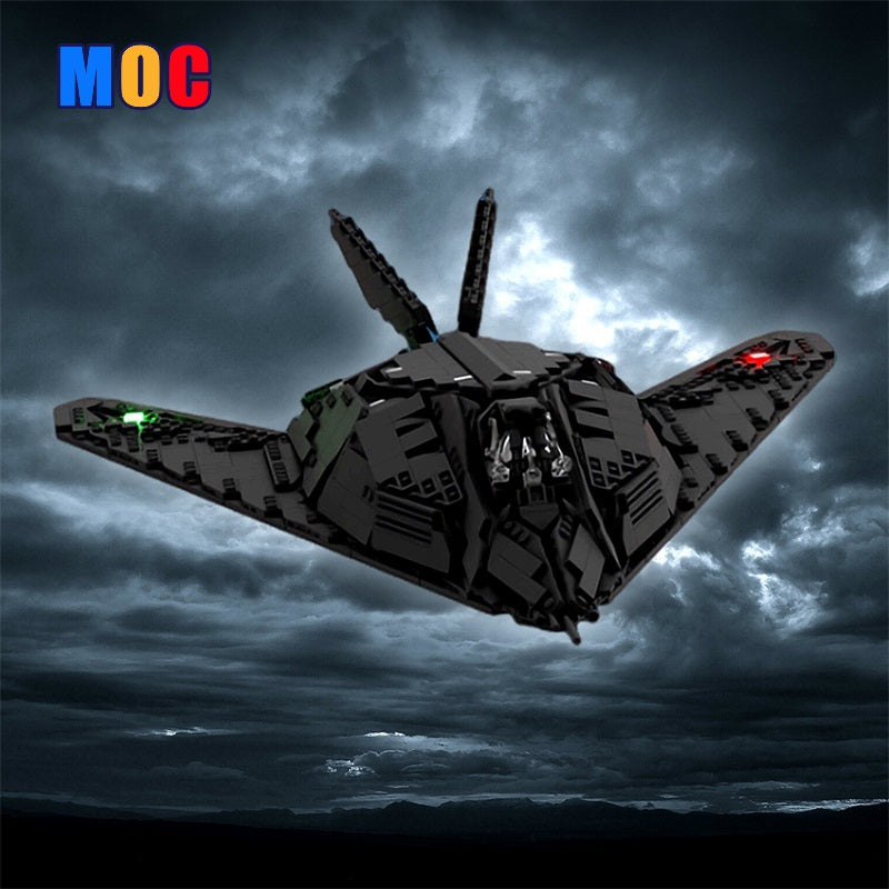 Gobricks version) 1646PCS MOC-179931 F-117 Nighthawk (1-34
