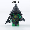 GP701-1-705-1 Phantom Ninja Series Forbidden Five Minifigures