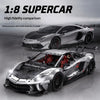 4999PCS XJD JD042 AV V12 Supercar 1:8