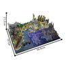 (Gobricks version) 3466PCS MOC-203377 Castle Grounds and Village Expansion (76419)