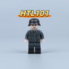 HTL100-104 World War II Defense Artillery Soldier Minifigures