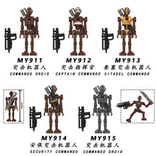 MY911-915 Star Wars series assault droids Minifigures
