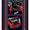 4606 PCS Mouldking 13187 Red Bull Citroen C4 racing car