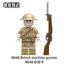N645-650 British Army Series Minifigures