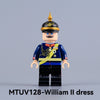 MTUV128-129 King Wilhelm II of Germany during World War I minifigure