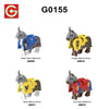 G0149 G0155 Medieval Black Hawk Knight Warhorse Minifigures(new, updating)