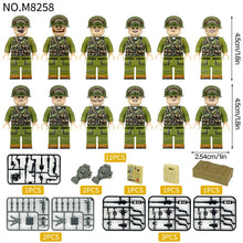 M8258 US Infantry Battalion Minifigures