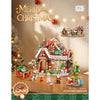 1825pcs LOZ Christmas House (Lighted Version) minibricks