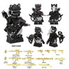 YZ00140C-00148C Delta Operation (with golden weapon film) Military Special Forces Minifigures