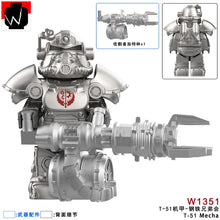 W1360-1364 Fallout: Power Armor series Minifigures