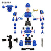 DLL016-021 Warhammer 40K Space Marine Ultramarines Minifigures (8.2CM)