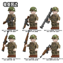N651-656 US 101st Division series Minifigures