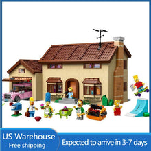 (Ship from US warehouse) The Simpsons House(2523pcs)  and The Simpsons KWIK-E-MART(2218pcs)  71016 71006