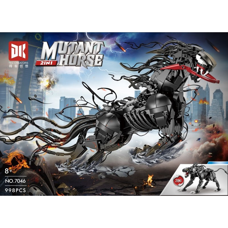 998PCS DK 7046 Venom Bio-Horse (Can be transformed into