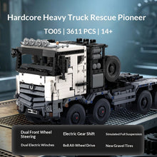 3611pcs Ubricks All-Terrain Rescue Truck 1:17 （only PDF Instruction）