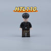 HTL110-114 WWII armed party guard tank officer Minifigures