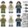 M8256 M8052 Military Parade Honor Guard Series Minifigures