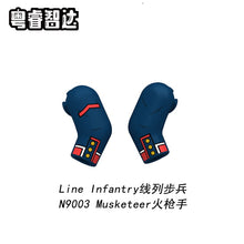 N9003-9010 Napoleon series Minifigures arm