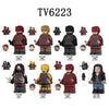 TV6221 TV6222 TV6223 Superhero Series Daredevil Punisher Minifigures(new, updating)