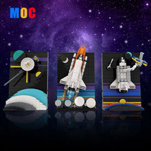 (Gobricks version) 731PCS MOC-170937 Further Tales of the Space Age