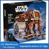 (Ship from US warehouse) 697 pcs Gingerbread AT-AT Walker