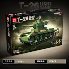 705pcs QUANGUAN 100292 T-26 LIGHT TANK