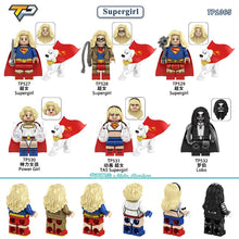 TP1065 Supergirl  Series Kara Zor-El Lobo Minifigures