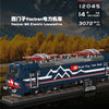 3072PCS Mouldking 12045 Mouldking Vectron MS Electric Locomotive