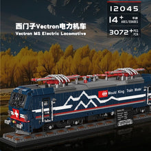 3072PCS Mouldking 12045 Mouldking Vectron MS Electric Locomotive