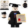 Z101-102 Graduation Season Bachelor's Uniform Graduate Minifigures