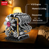 808pcs GISEGA GT V10 Engine Building Set [Motorized]