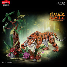 1650pcs KQIBOXXR KQ203 Majestic Jungle Tiger