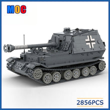 2856 pcs MOC-62740 WW2 Tank - Panzerjäger Tiger (P) - "Elefant"
