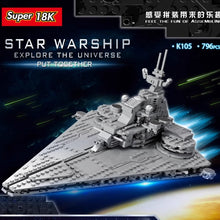 796 pcs Super 18K K105 Incursor-Class Cruiser