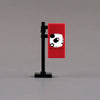 Flags of China, America, Germany and France