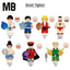 MB1130-1136 Street Fighter Series Minifigures