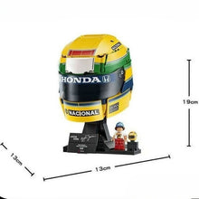 931pcs Ayrton Senna Helmet