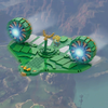 (Gobricks version) 679pcs MOC Zelda - Zonau Wind Wing