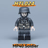 HTL022-026 WWII German M40 Waffen-SS Minifigures