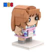 (Gobricks version) 189pcs MOC Taylor Swift Blockhead Style 1