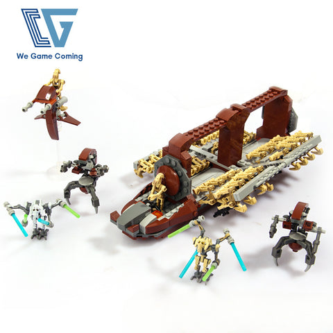 689 pcs WGC 66001 Robot platoon attack aircraft
