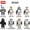 X0305 Star Wars Series Stormtrooper clone trooper Minifigures