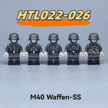 HTL022-026 WWII German M40 Waffen-SS Minifigures