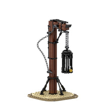 (Gobricks version) 155PCS MOC-153109 Skeletons in a cage Suspended