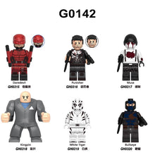 G0142 Marvel series minifigures