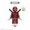 G0172 Super heroes series Deadpool and Wolverine minifigures