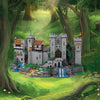 (Gobricks version) 8812PCS MOC-198048 Lion Knight's Castle (BASE UPGRADE) - OPEN CASTLE DESIGN