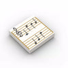 PARTS 3068 2x2 Smooth Printed Part 5PCS