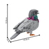 (Gobricks version) 255pcs MOC-208738 Feral Pigeon